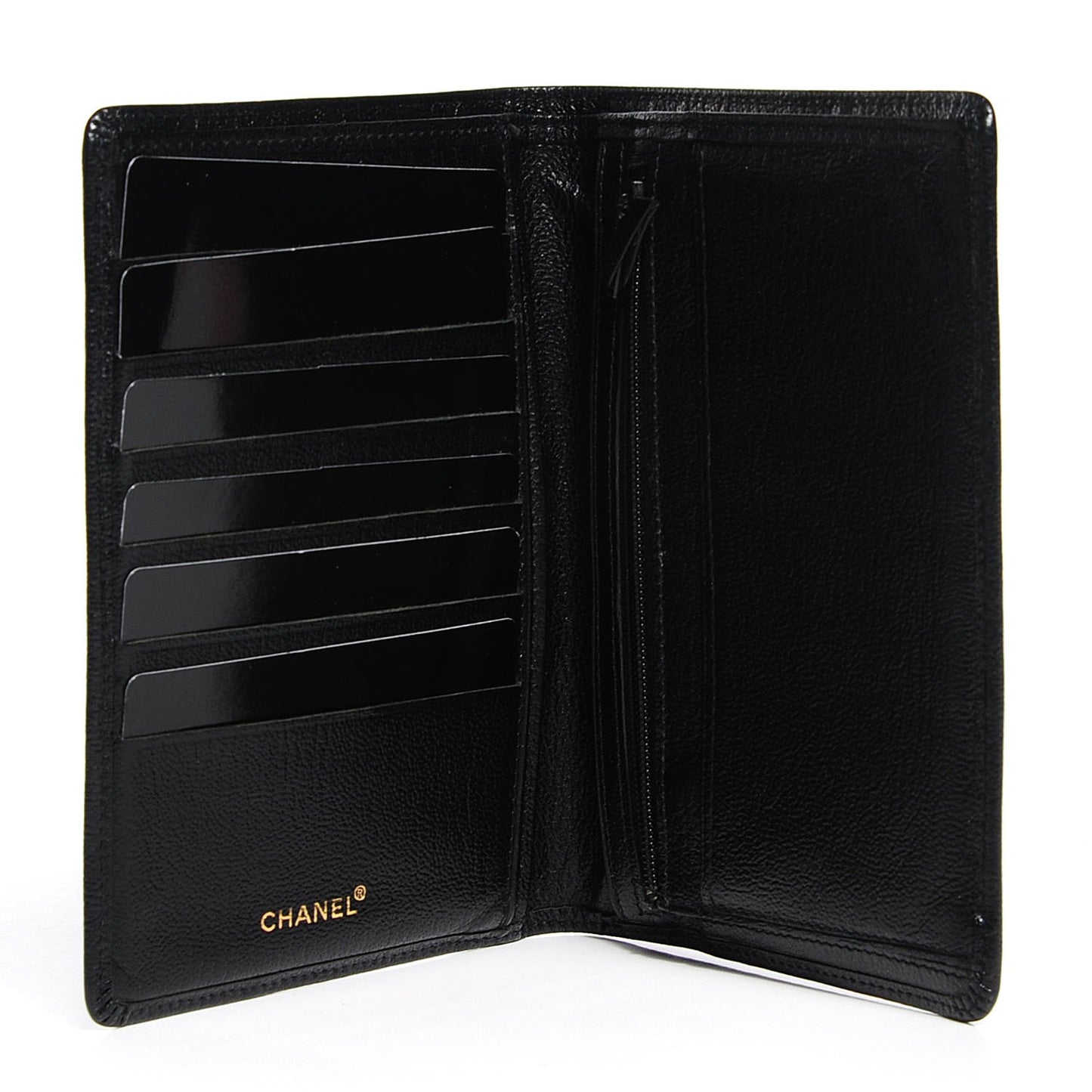 Caviar Compact Wallet Black