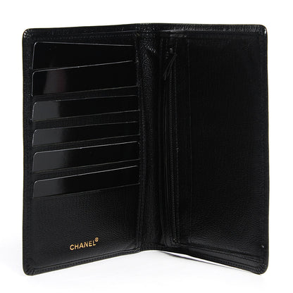 Chanel Caviar Compact Wallet Black 4 of 8