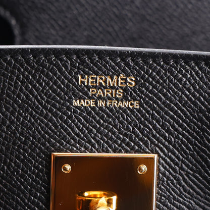 Hermes Epsom BIRKIN 30 Black 6 of 10