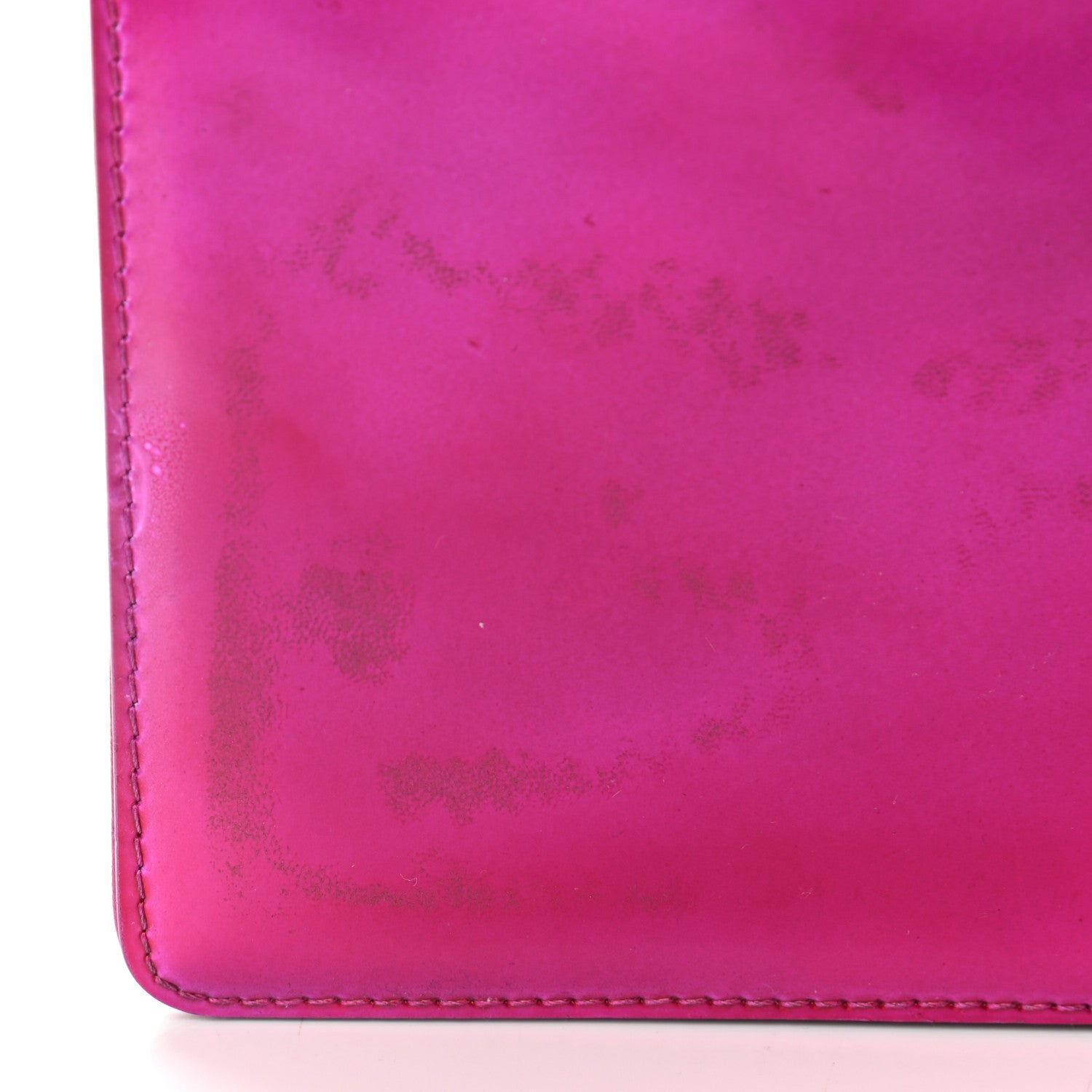 Chanel Metallic Patent Calfskin Quilted Medium Boy Flap Pink 9 of 12