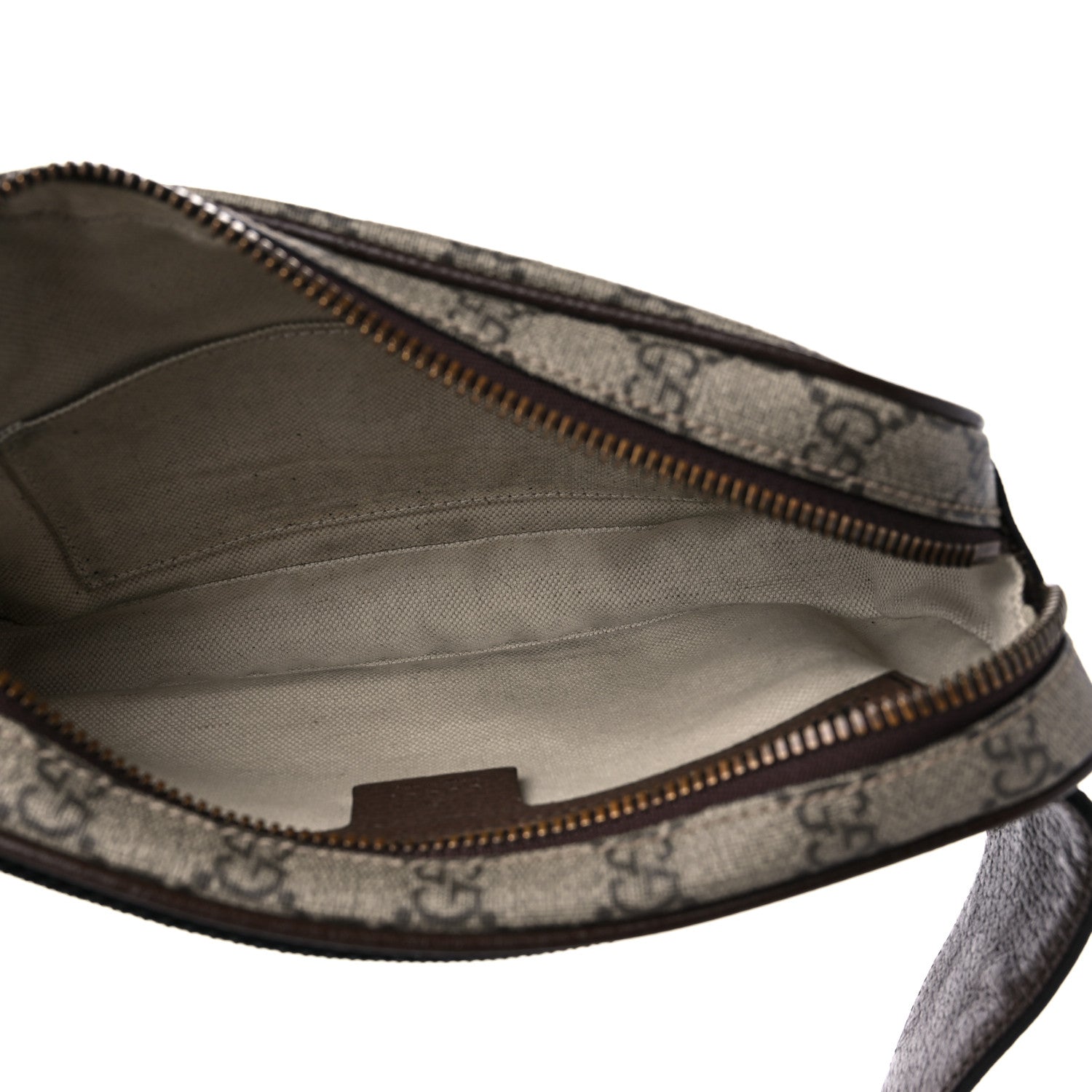 Gucci Soft GG Supreme Monogram Medium Ophidia Belt Bag Dark Brown 5 of 16