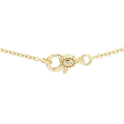 Christian Dior 18K Yellow White Gold Diamond Black Onyx Mother of Pearl Rose Celeste Pendant Necklace 6 of 8