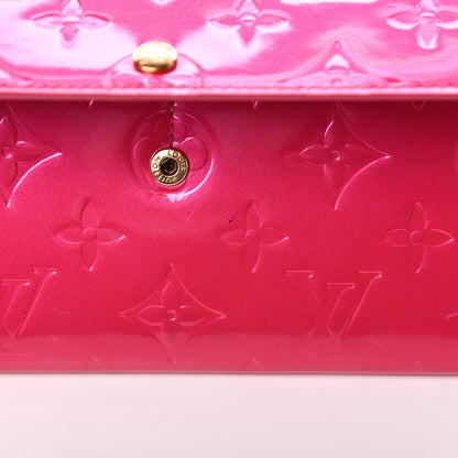 Louis Vuitton Vernis Sarah Wallet Rose Pop 8 of 11