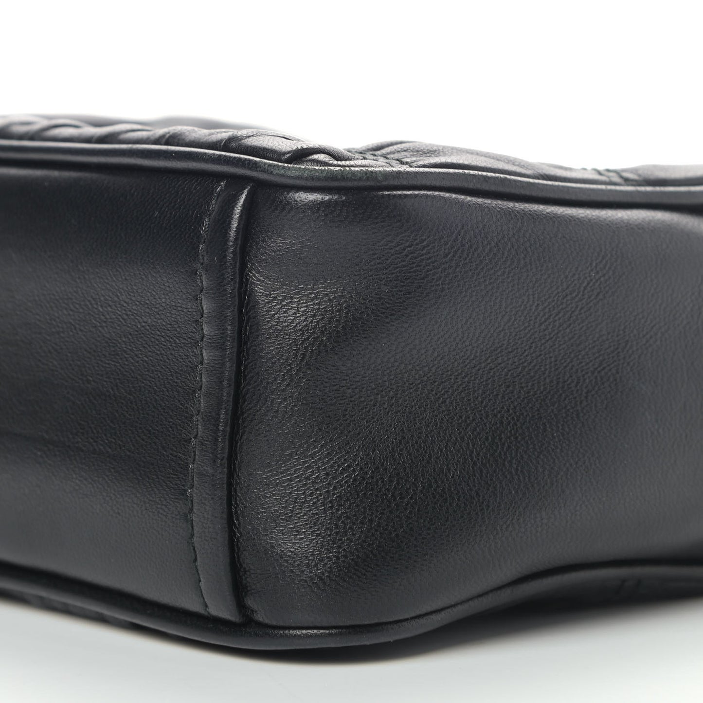 Nappa Gaufre Camera Bag Black