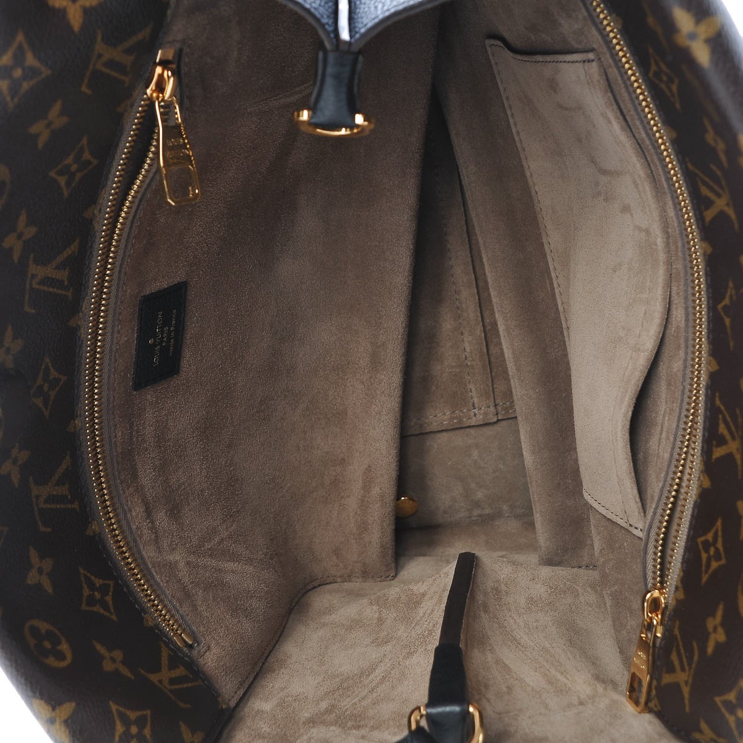 Monogram Tote W PM Black