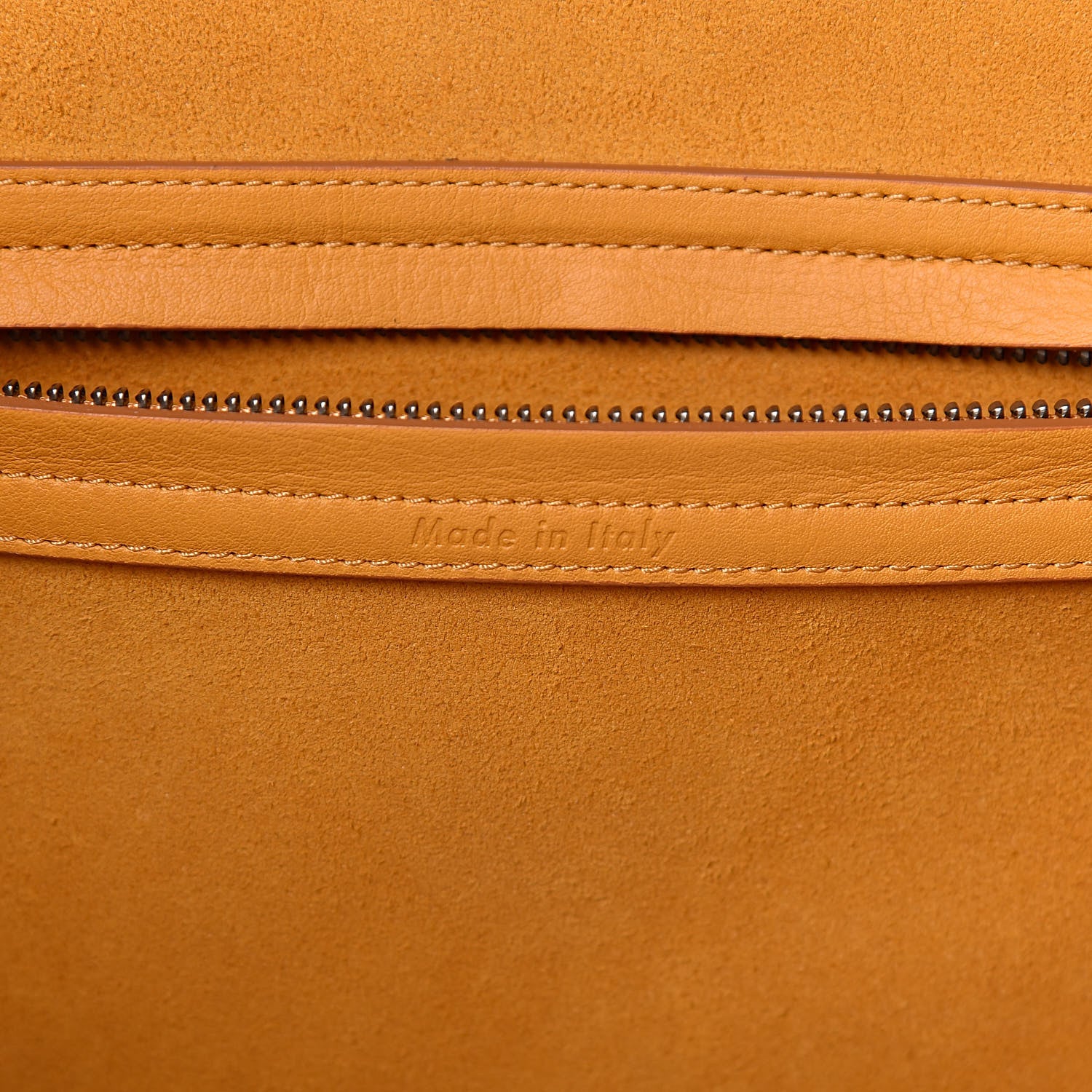Celine Supple Calfskin Medium Phantom Luggage Daffodil 8 of 12