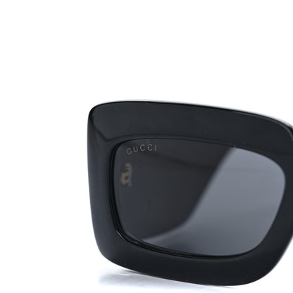 Gucci Acetate Rectangular Sunglasses GG0811S Black 5 of 8