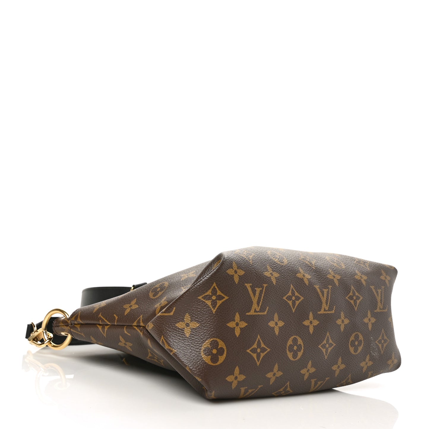 Monogram Flower Zipped Tote PM Black