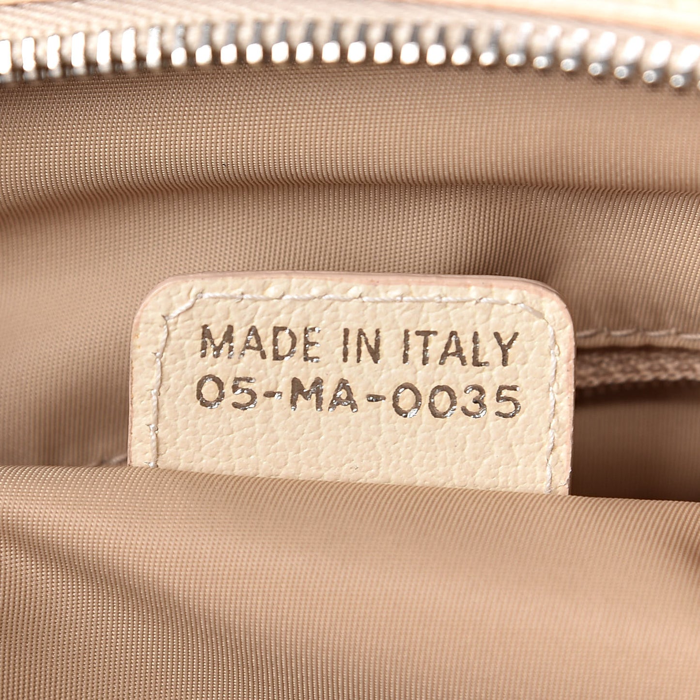 Monogram Vintage Flowers Bowler Beige