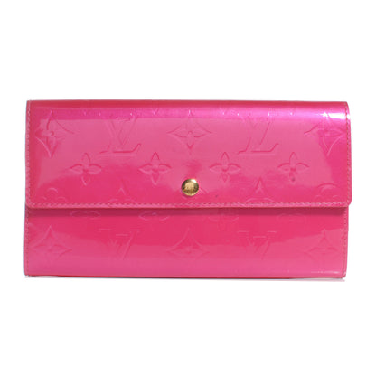 Louis Vuitton Vernis Sarah Wallet Fuchsia 1 of 8
