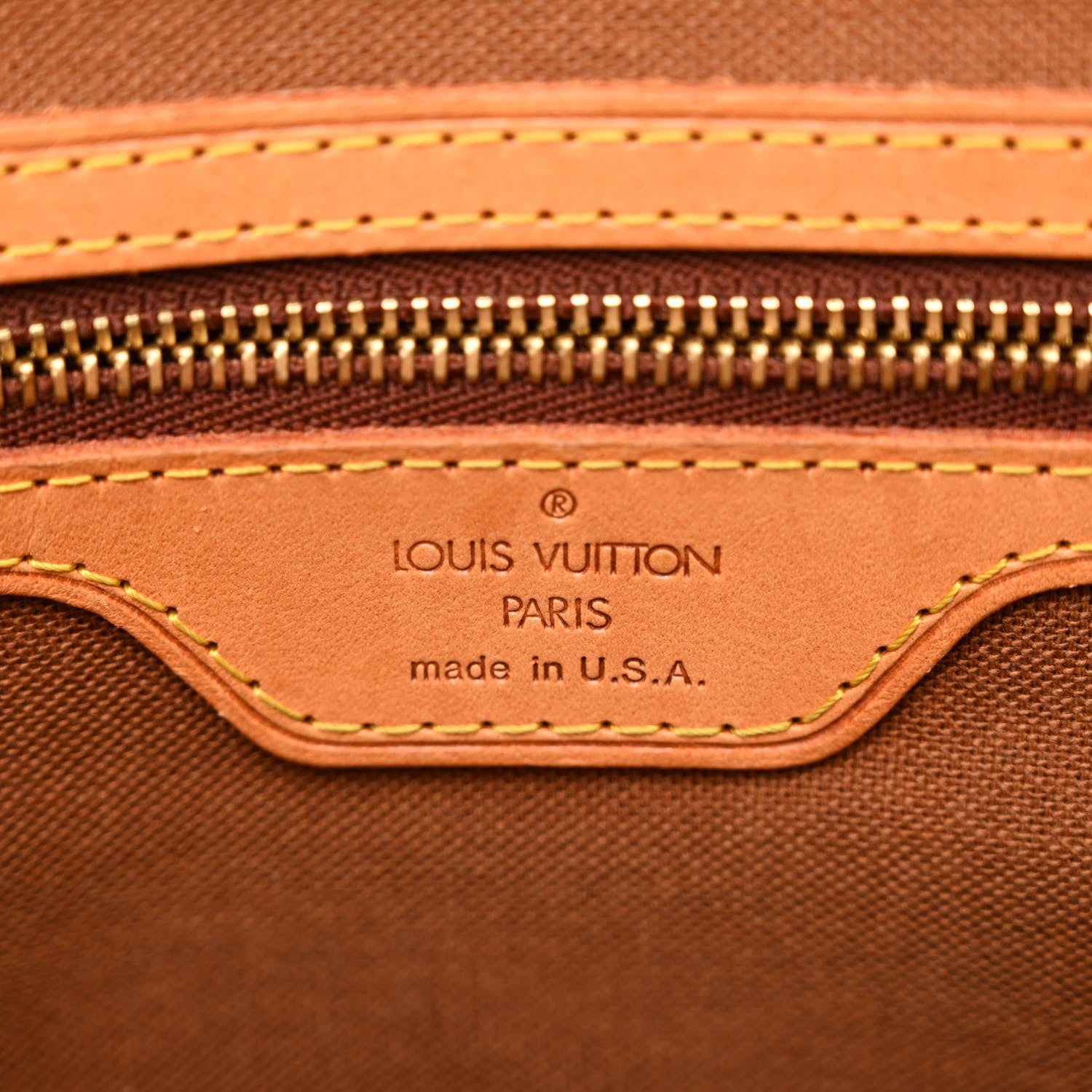 Louis Vuitton Monogram Cabas Piano 6 of 10