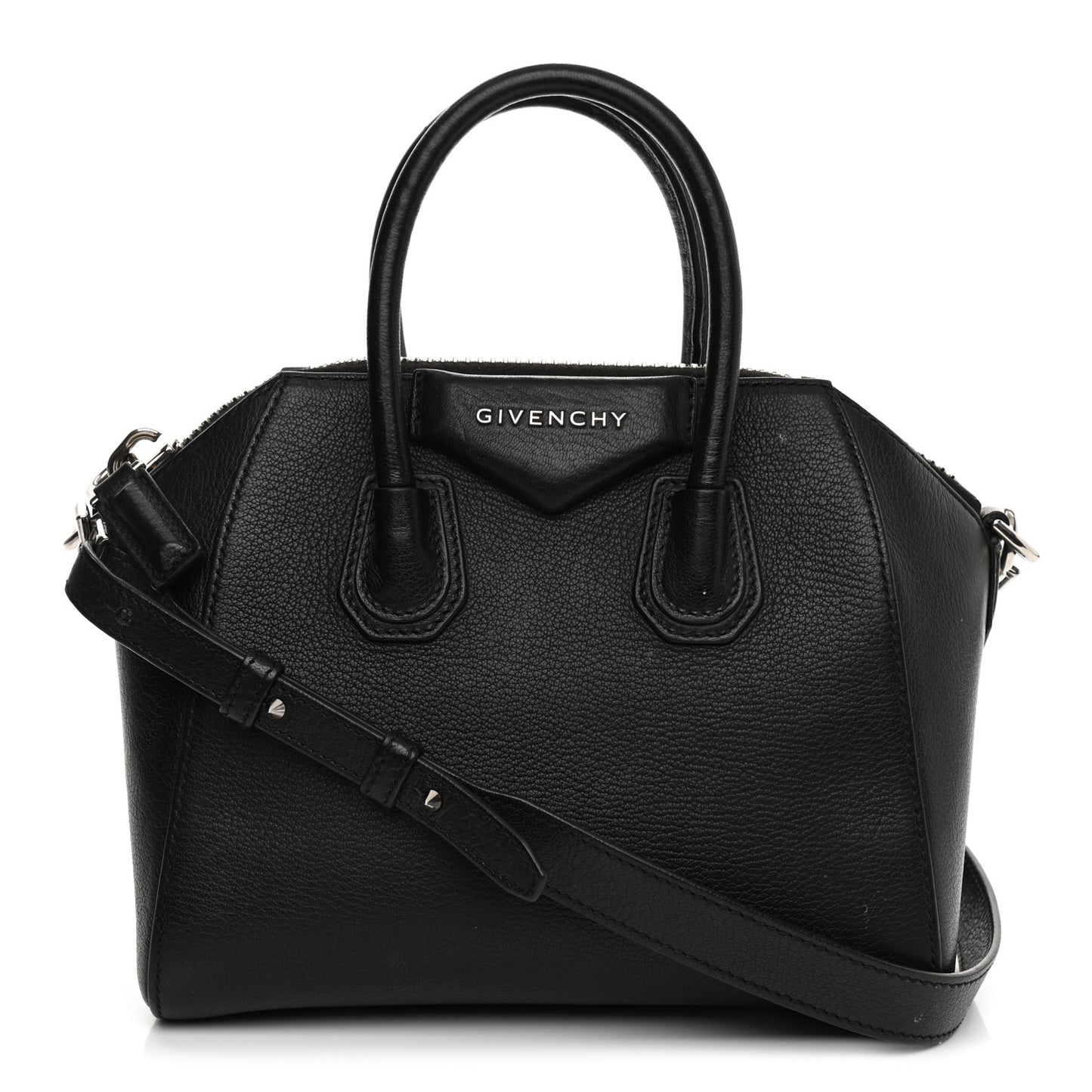Sugar Goatskin Mini Antigona Black
