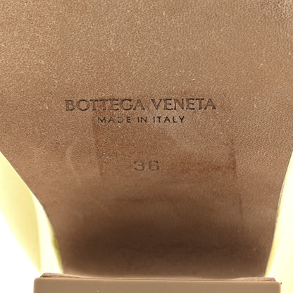 Bottega Veneta Nappa Slide Platform 115 Wedge Sandals 36 Seagrass 7 of 8