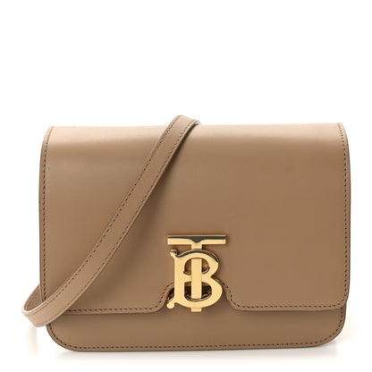 Burberry Calfskin Small TB Bag Light Camel 1 of 9