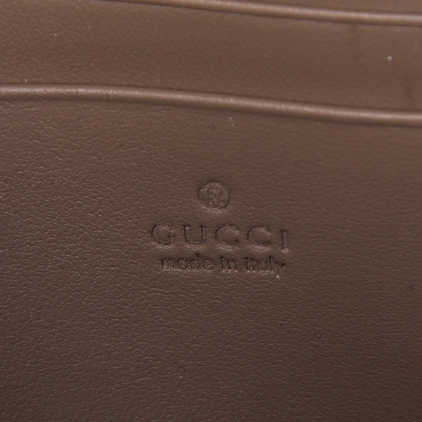 GG Supreme Monogram Mini Dionysus Chain Wallet Beige Taupe