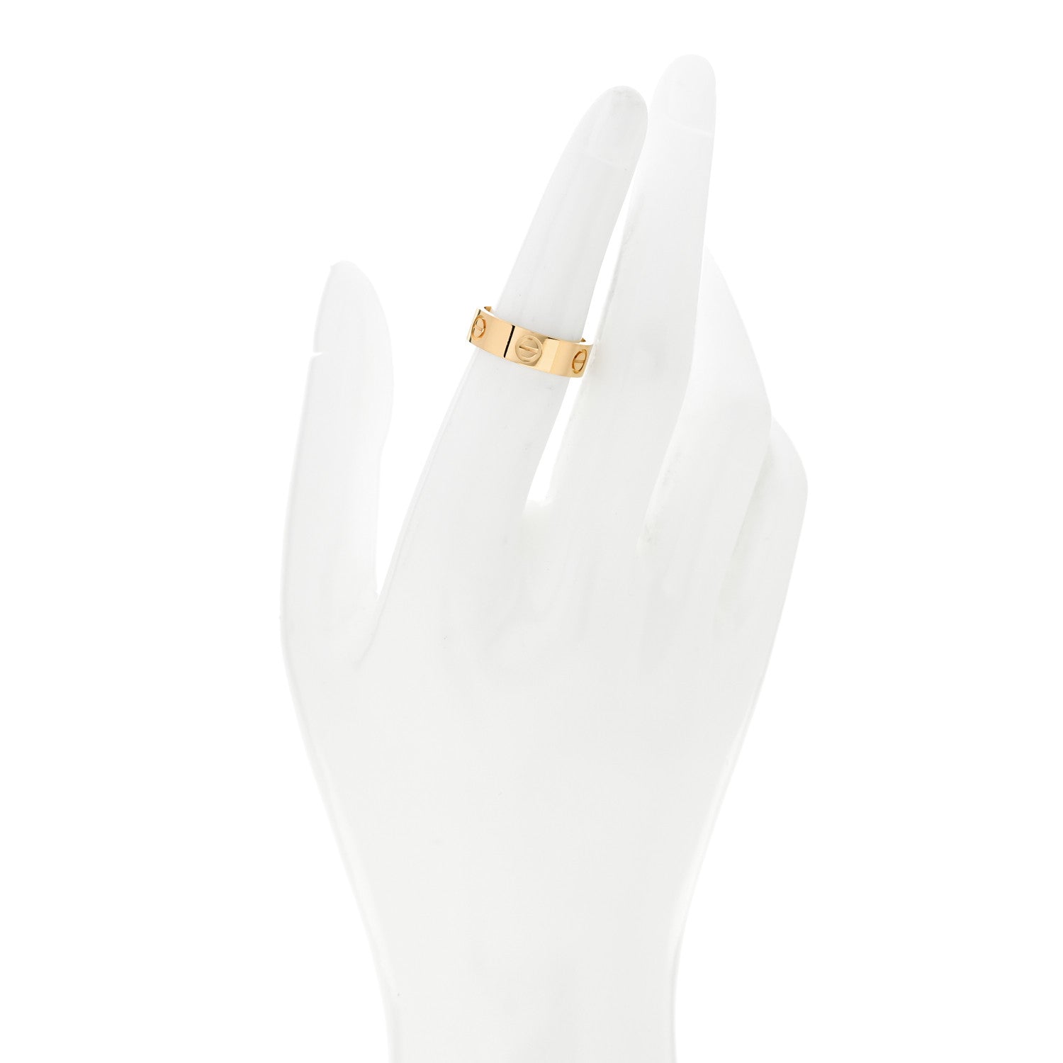 Cartier 18K Yellow Gold 5.5mm LOVE Ring 52 6 2 of 5
