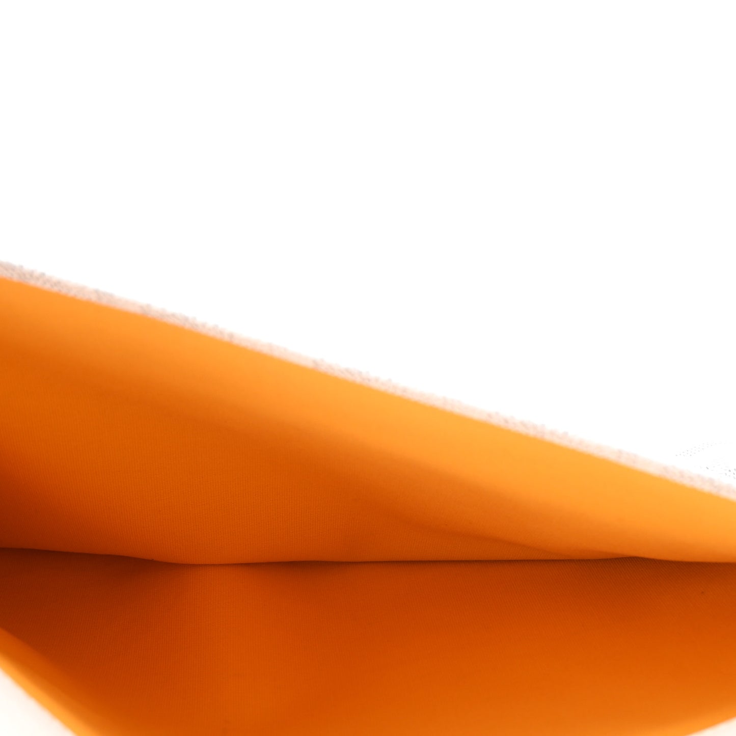 Goyardine Sainte Marie Soft Clutch White