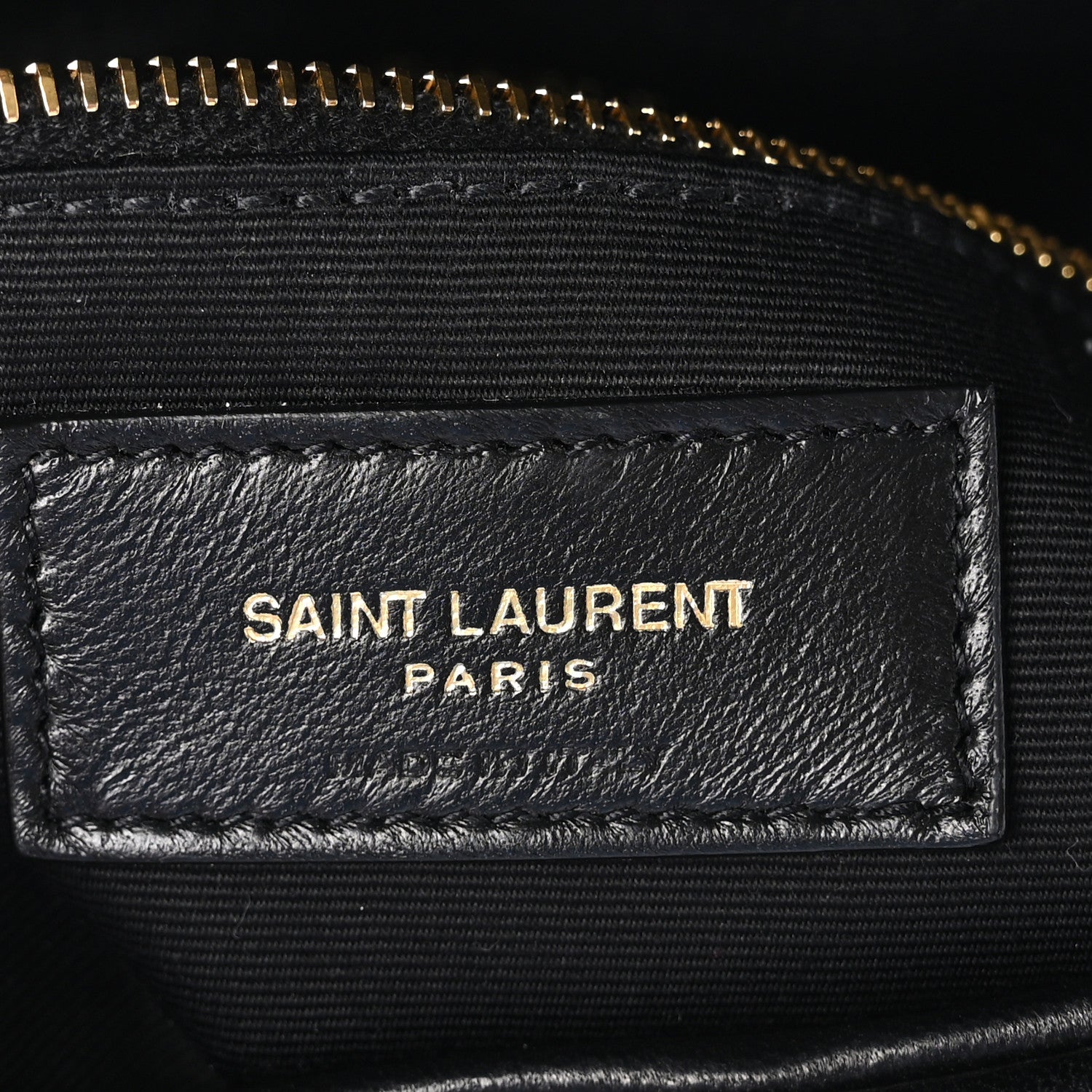 Saint Laurent Lambskin Quilted Toy Loulou Puffer Monogram Chain Satchel Black 6 of 11