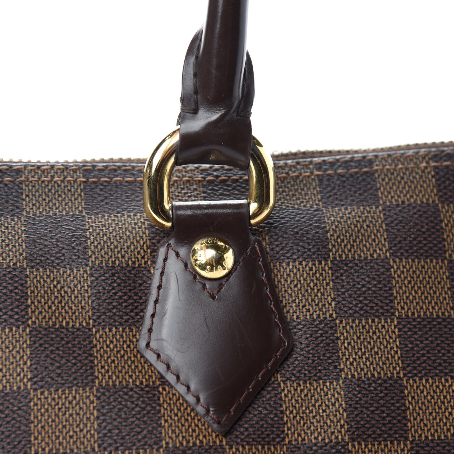 Louis Vuitton Damier Ebene Saleya MM 10 of 15