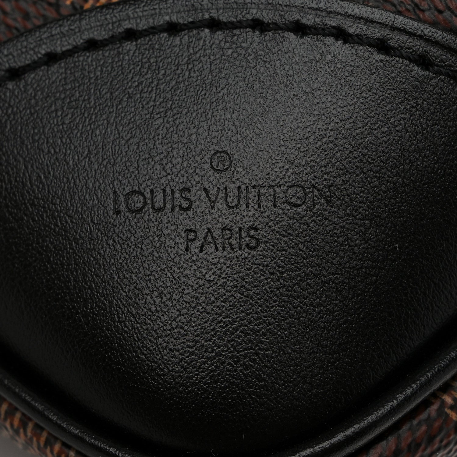Louis Vuitton Damier Ebene Odeon MM Black 6 of 9