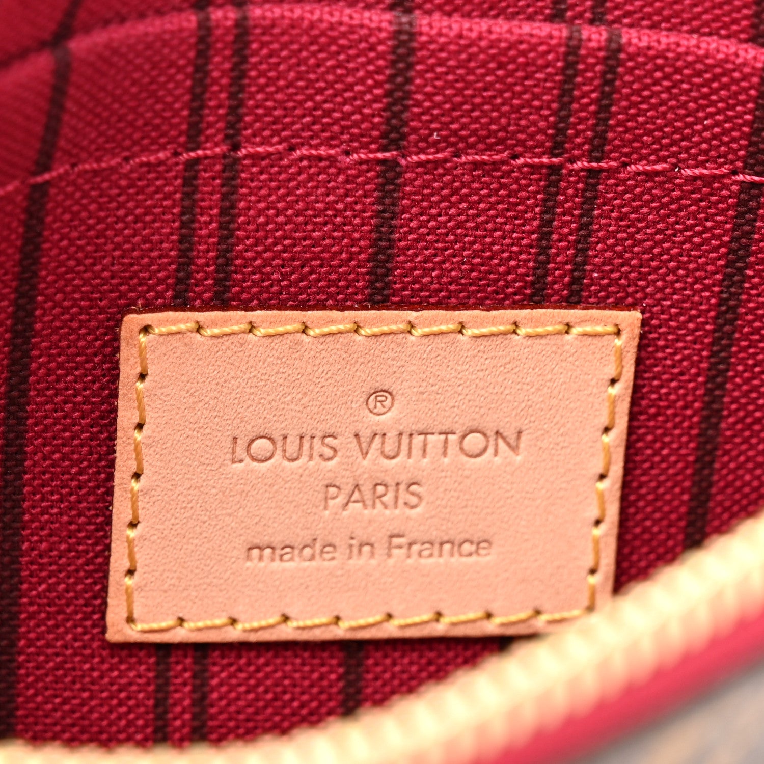 Louis Vuitton Monogram Neverfull PM Pochette Pivoine 6 of 6