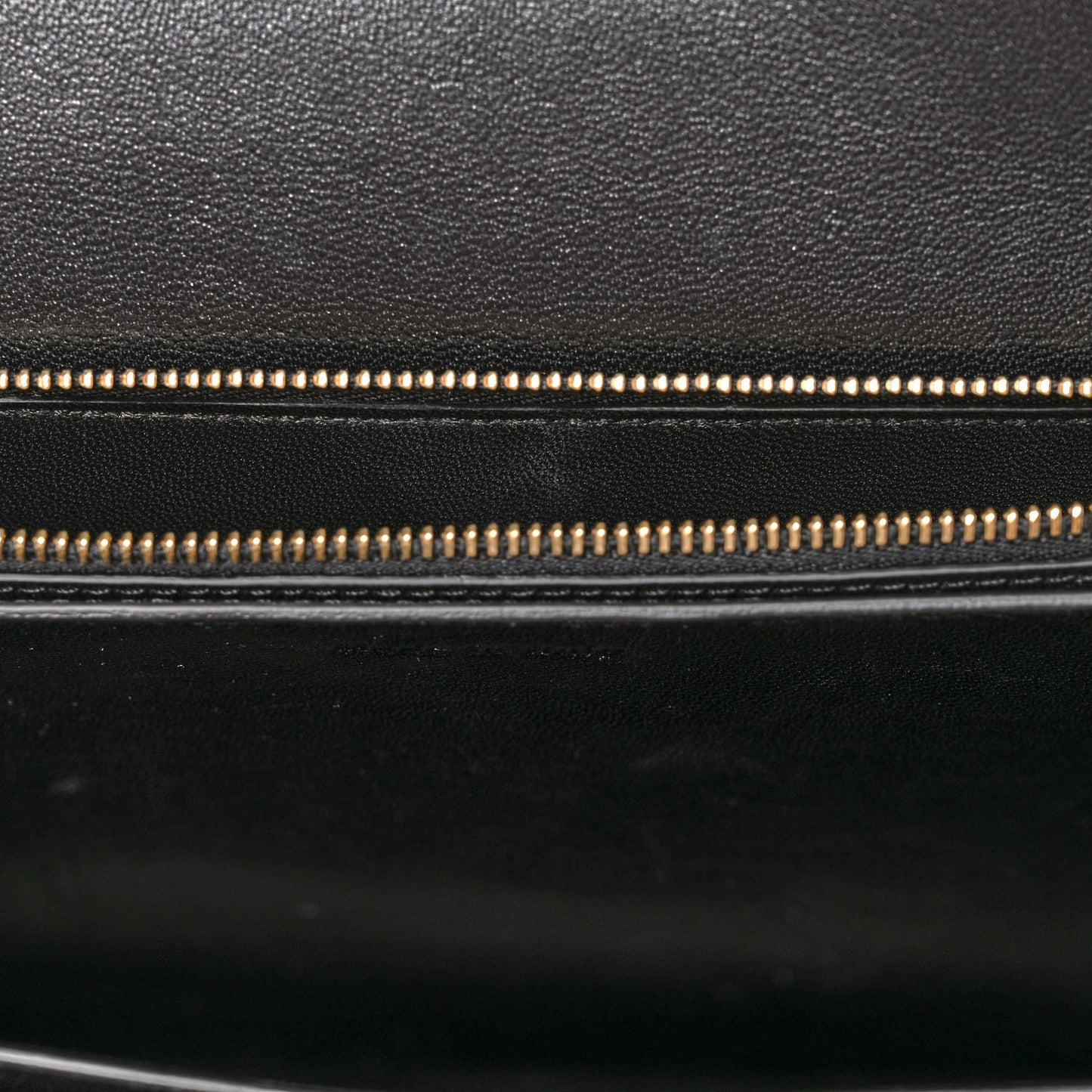 Liege Calfskin Medium Classic Box Flap Bag Black