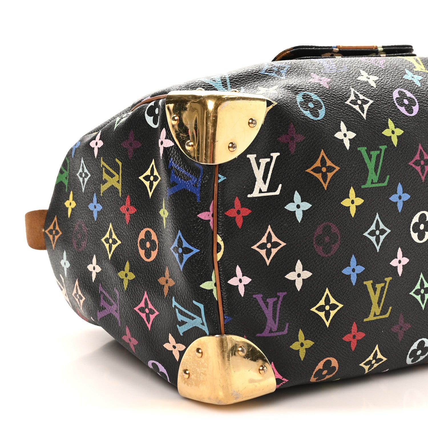 Louis Vuitton Monogram Multicolor Speedy 30 Black 8 of 12