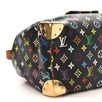 Louis Vuitton Monogram Multicolor Speedy 30 Black 8 of 12