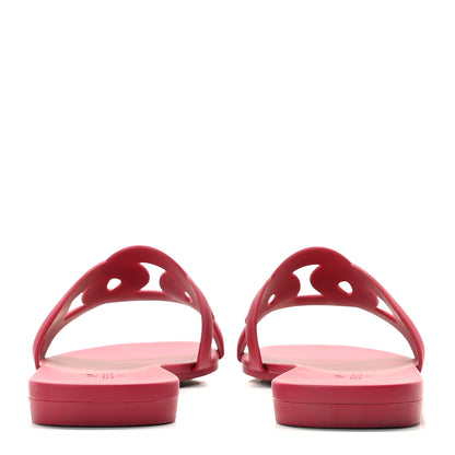 Hermes Rubber Aloha Sandals 37 Rose Baie 5 of 11