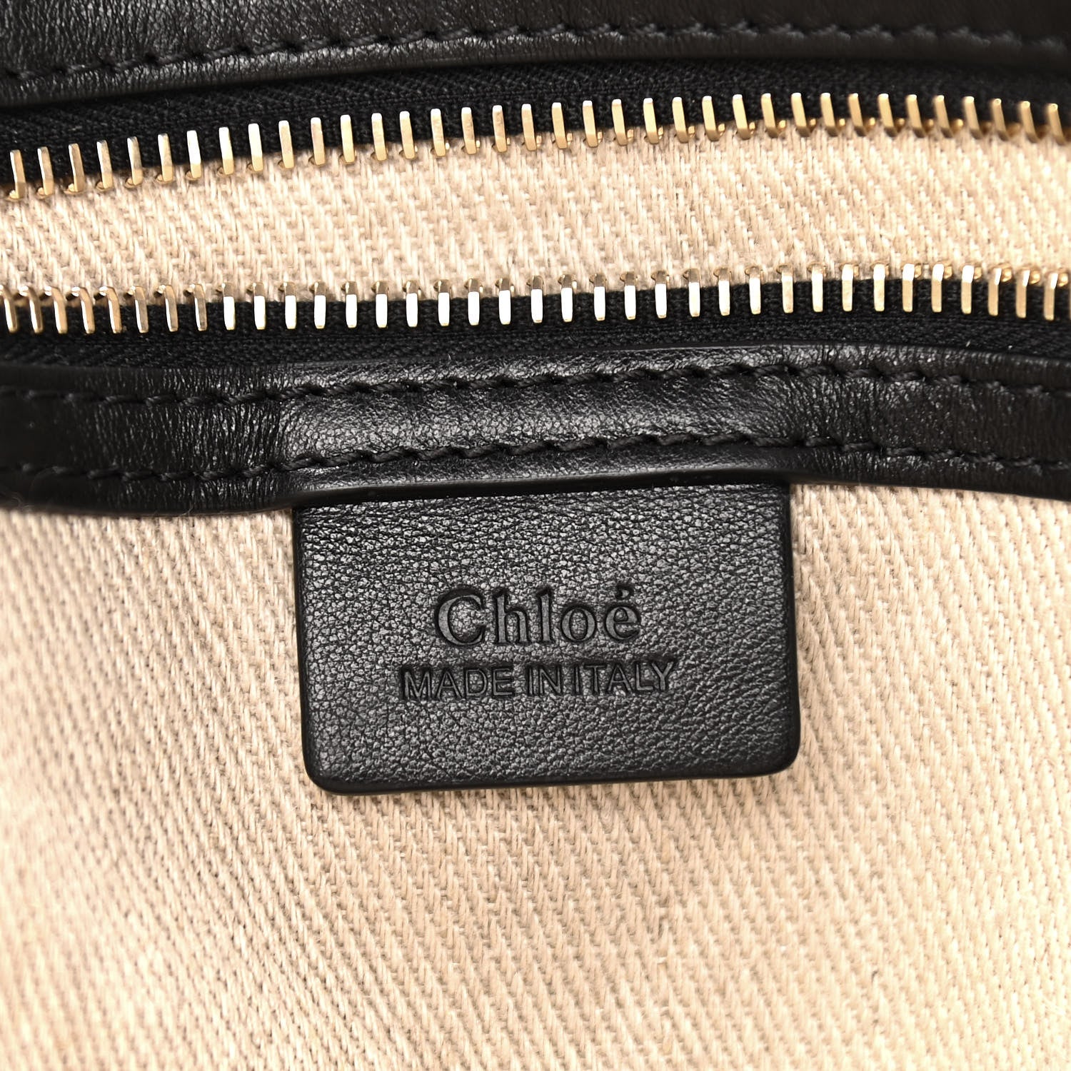 Chloe Calfskin Judy East West Tote Black 6 of 12
