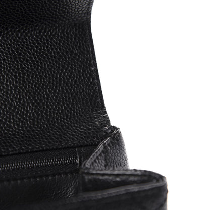 Chanel Caviar Quilted Jumbo Kelly Flap Black 8 of 11