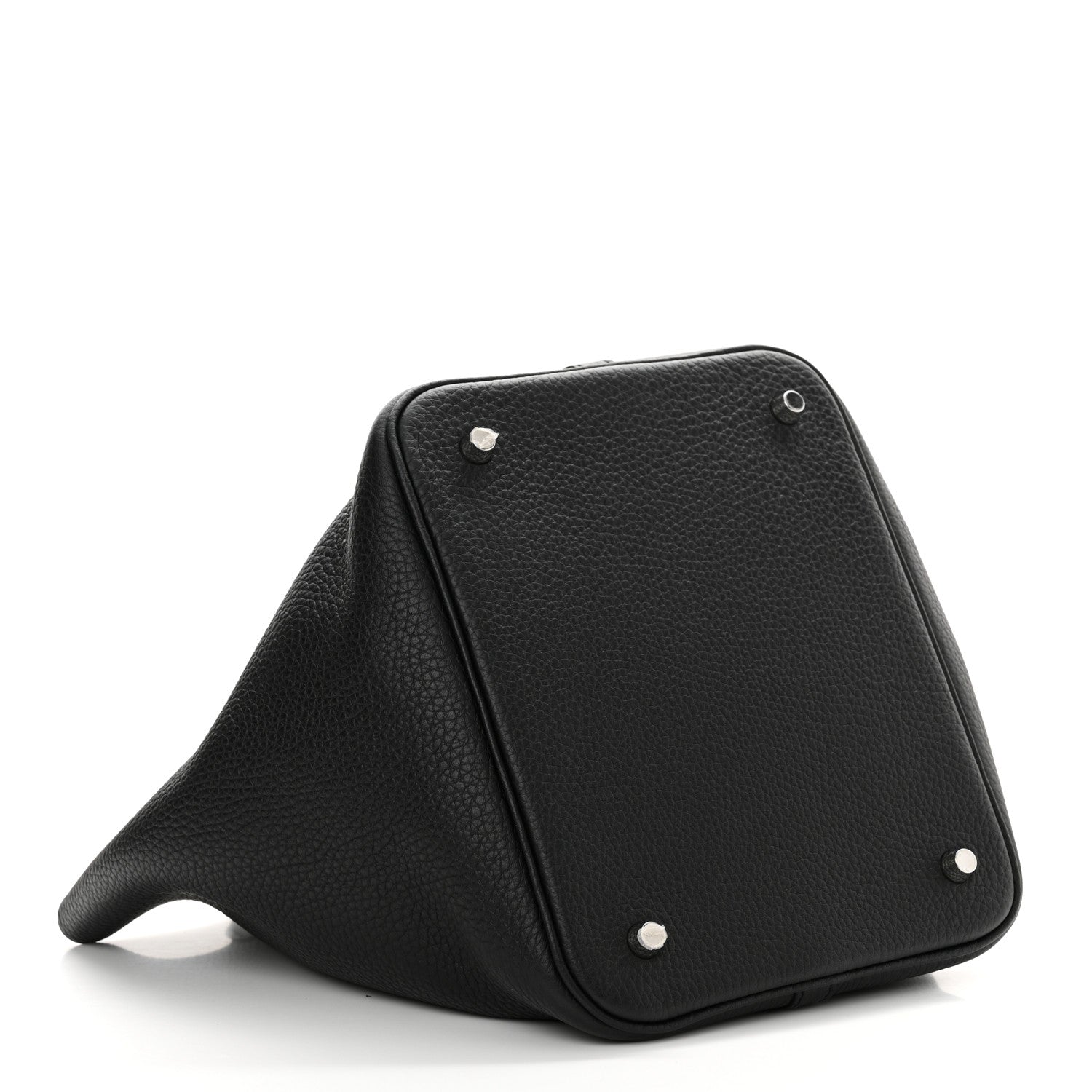 Hermes Taurillon Clemence Picotin Lock 22 MM Black 4 of 11