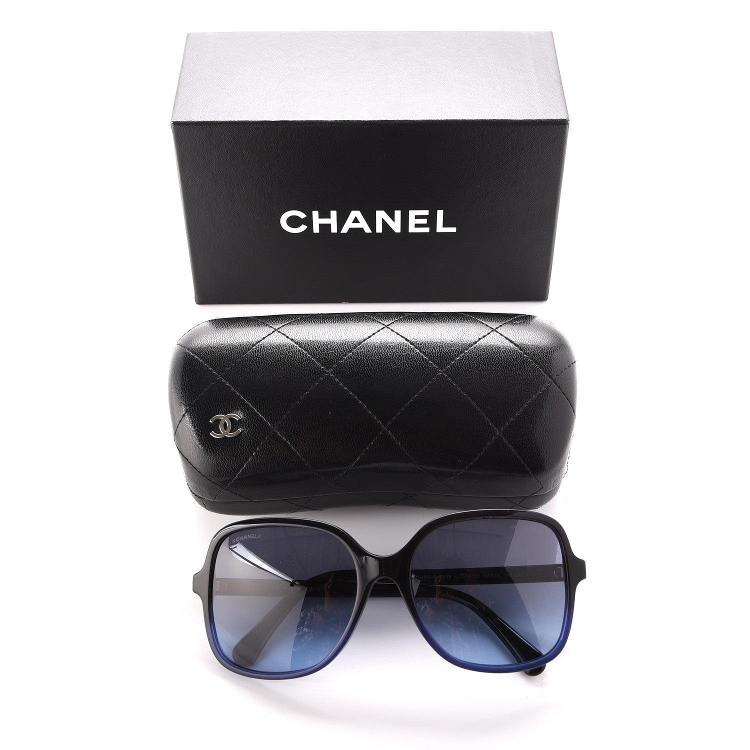 Chanel Square Summer CC Sunglasses 5349 Blue 8 of 8