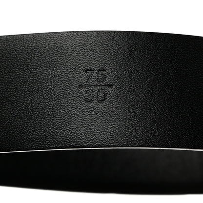 Chanel Calfskin Crystal Metal Quilted CC Belt 75 30 Black 4 of 7