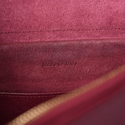 Celine Grained Calfskin Micro Belt Bag Plum 6 of 11