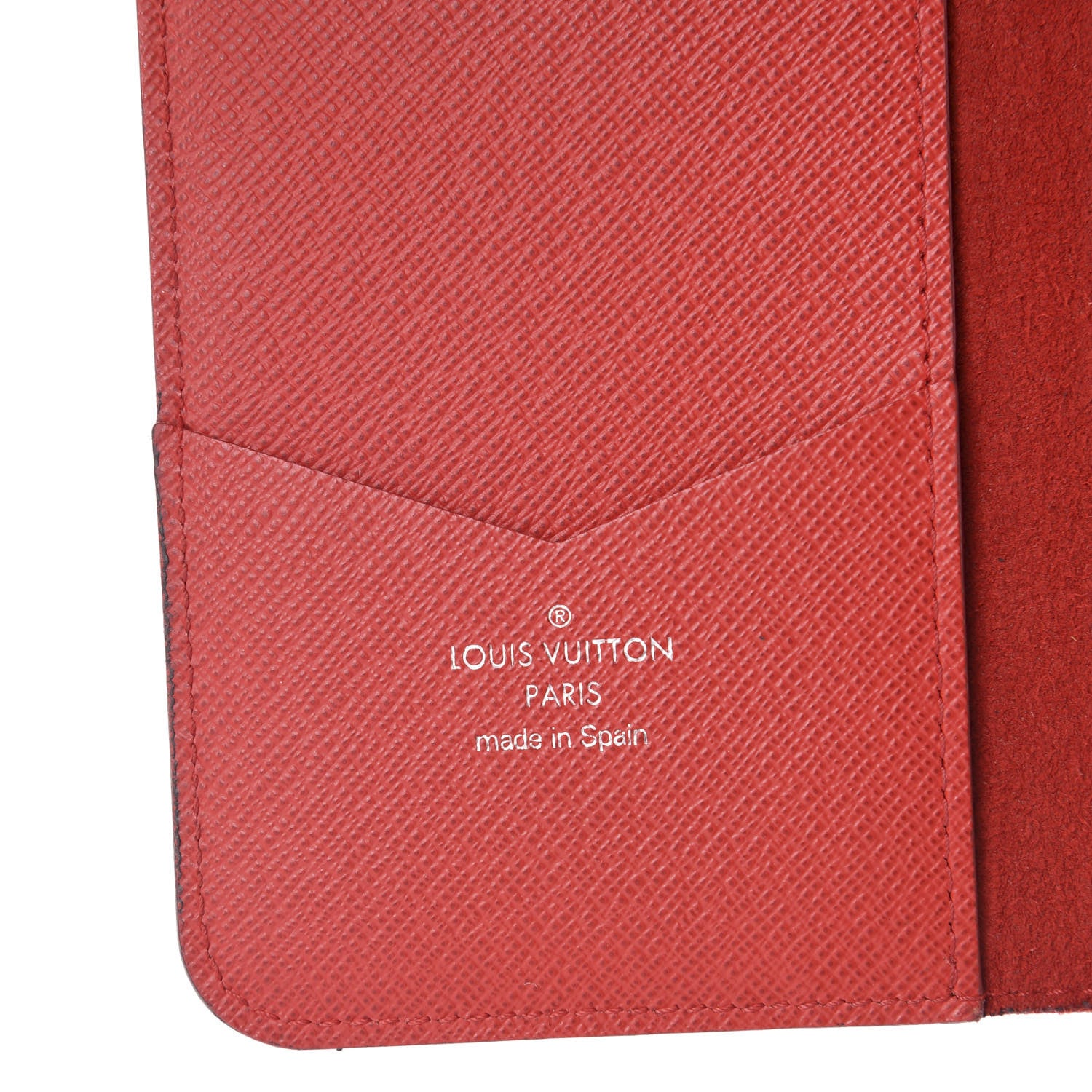 Louis Vuitton X SUPREME Epi iPhone 7 Plus Folio Case Red 6 of 8