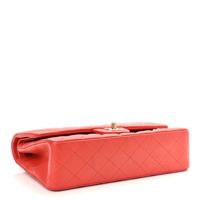 Chanel Lambskin Quilted Medium Double Flap Red 4 of 11
