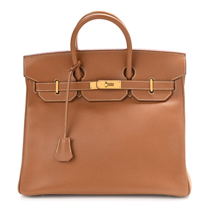 Hermes Courchevel HAC Birkin 32 Gold 1 of 11