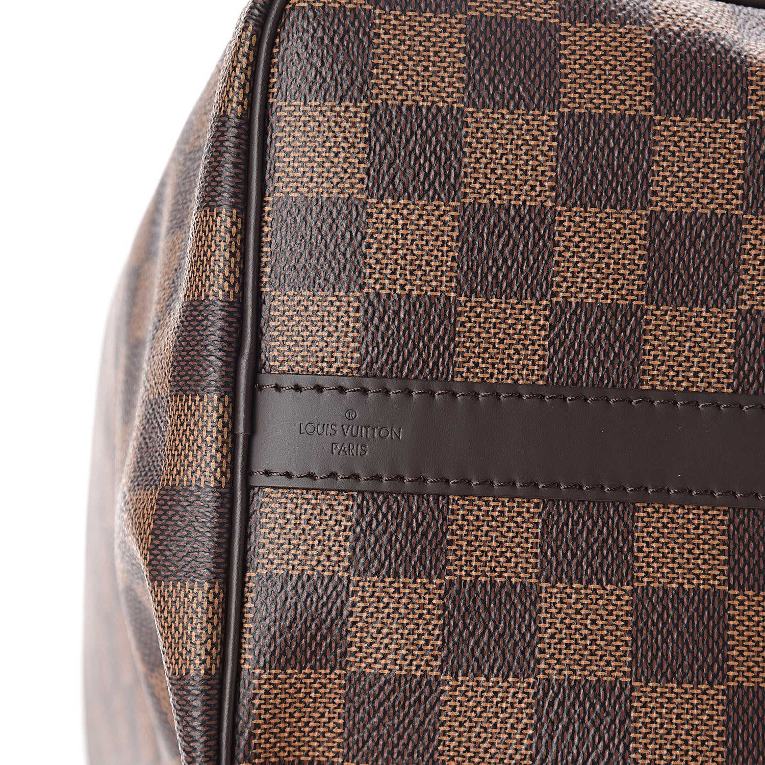 Louis Vuitton Damier Ebene Speedy Bandouliere 30 10 of 10
