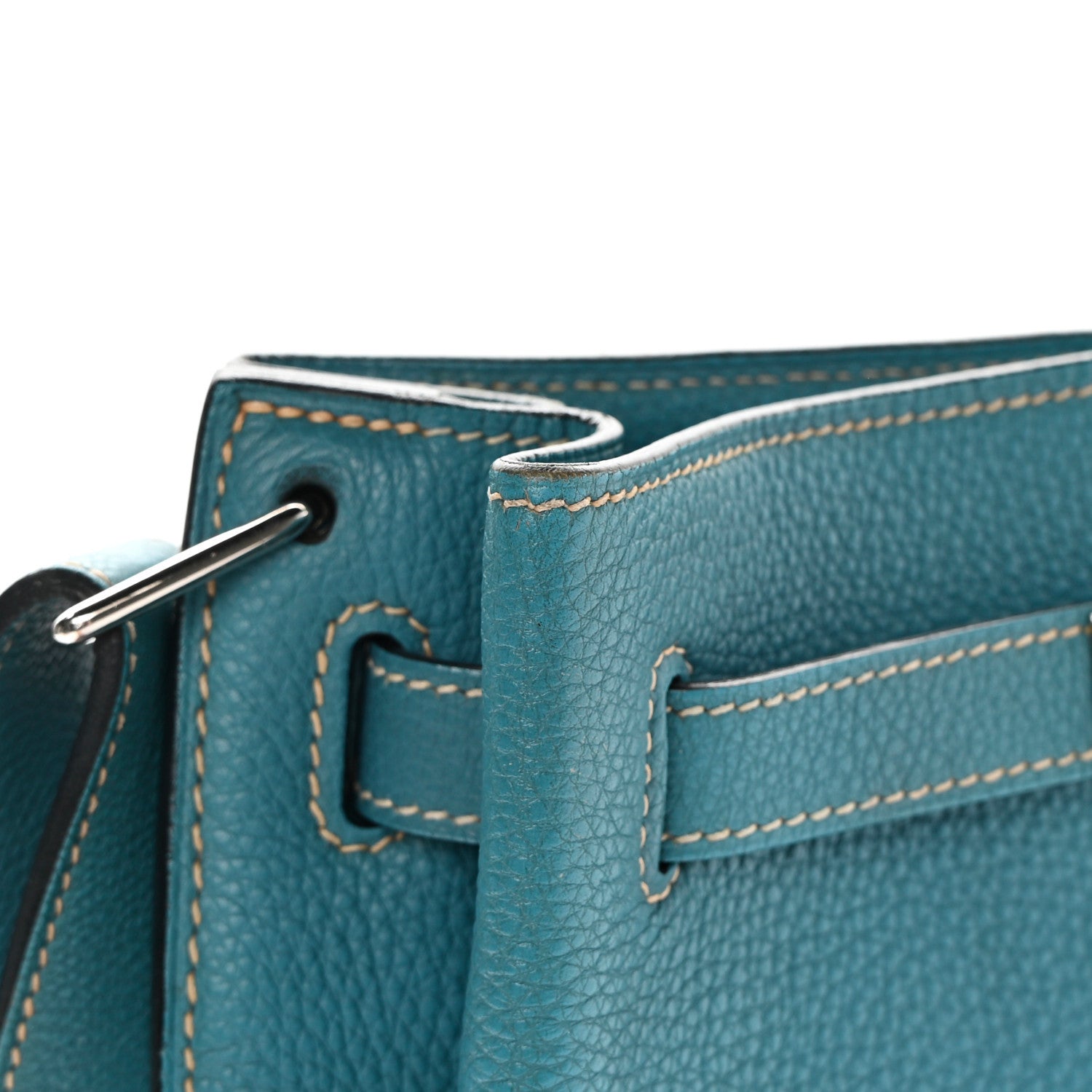 Hermes Togo So Kelly 22 Blue Jean 12 of 14