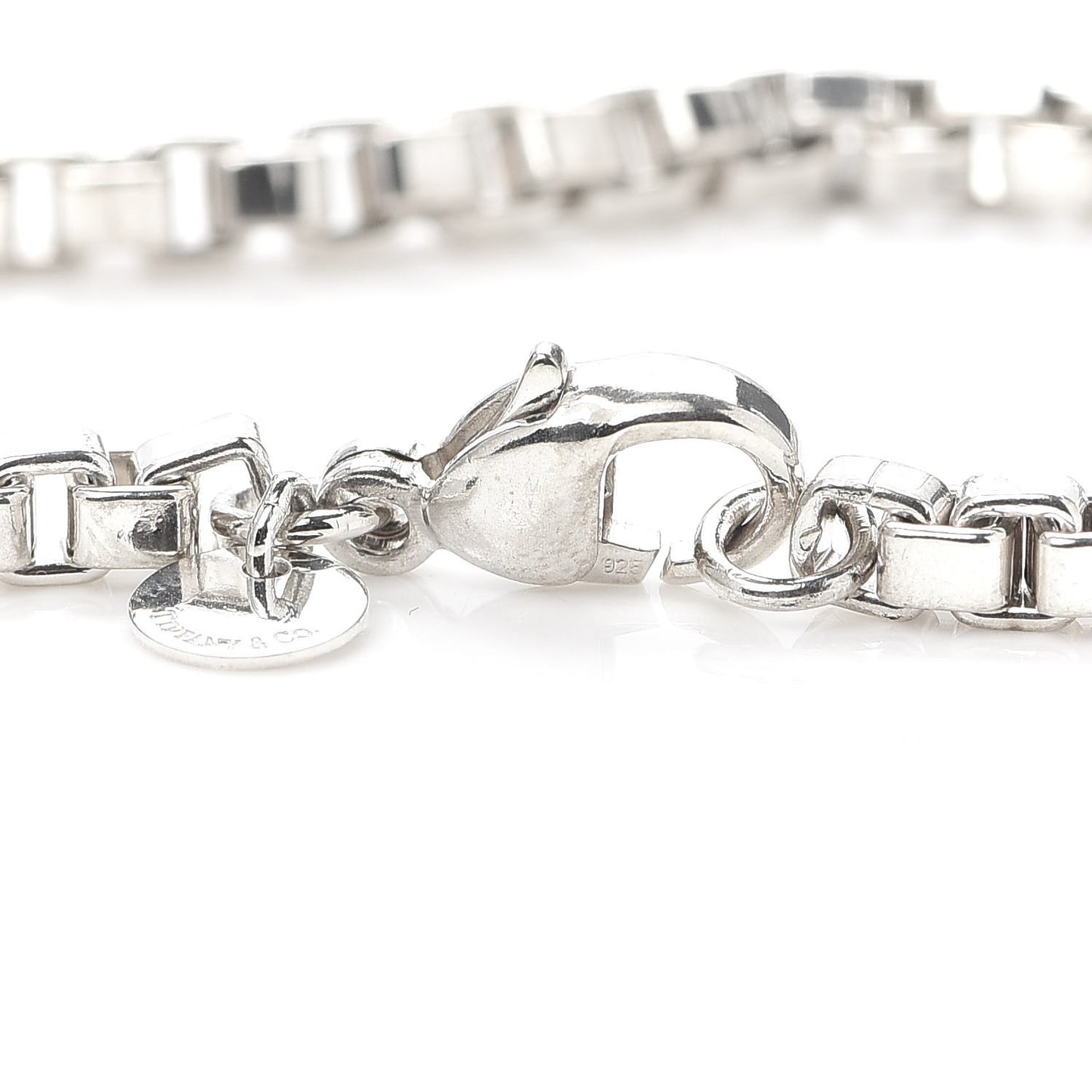 Sterling Silver 4mm Venetian Link Bracelet