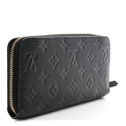 Louis Vuitton Empreinte Zippy Wallet Black 3 of 9