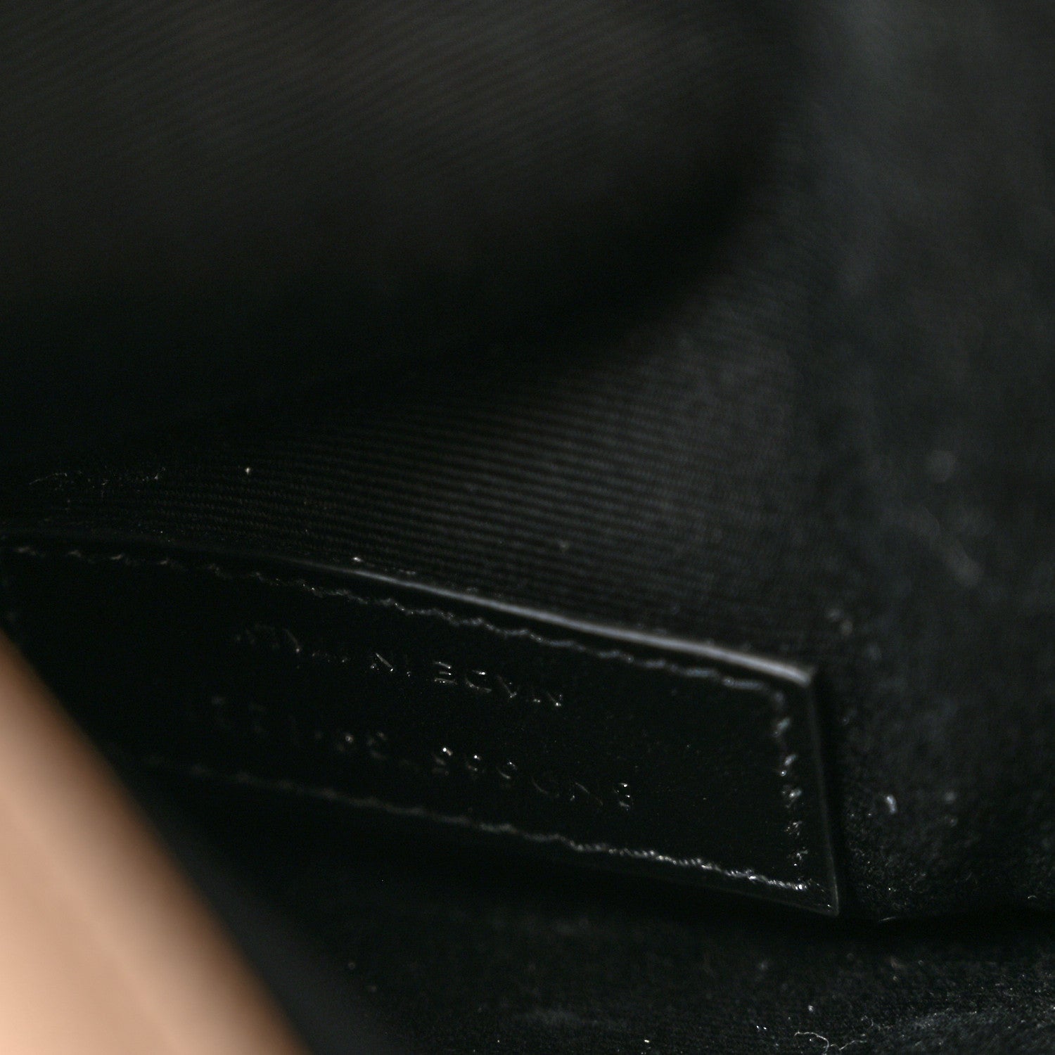Saint Laurent Grain De Poudre Uptown Pouch Dark Beige 7 of 10