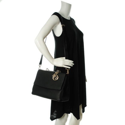 Christian Dior Bullcalf Medium Be Dior Flap Black 2 of 8