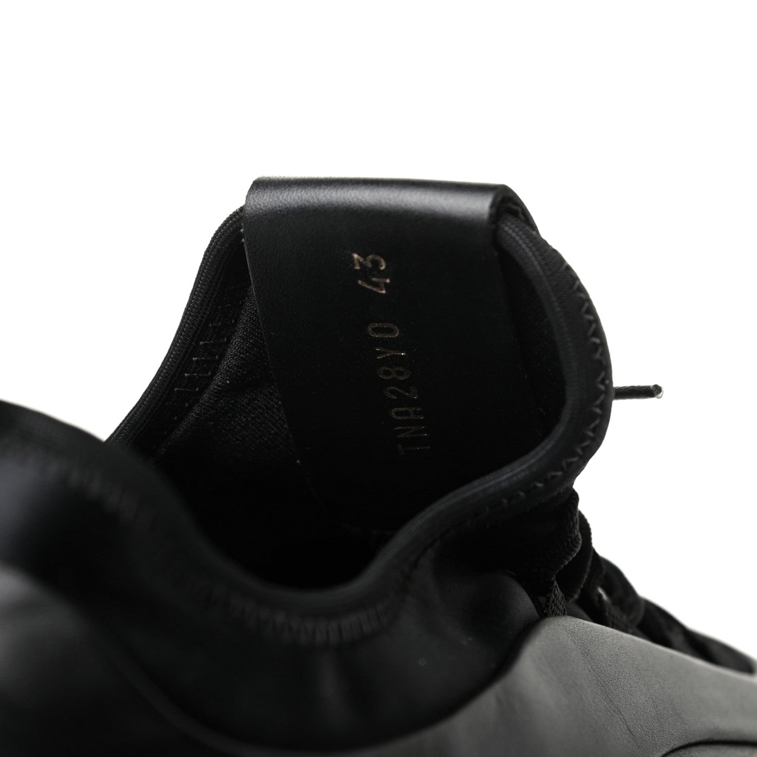 Valentino Garavani Nylon Rubber Calfskin Mens Soul AM Sneakers 39 Black 8 of 10