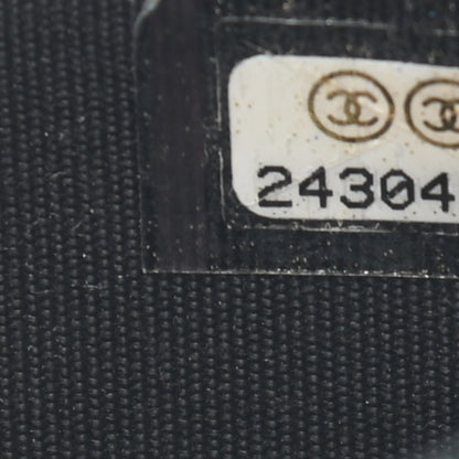 Chanel Caviar Quilted Small Boy Zip Around Wallet Black 8 of 8
