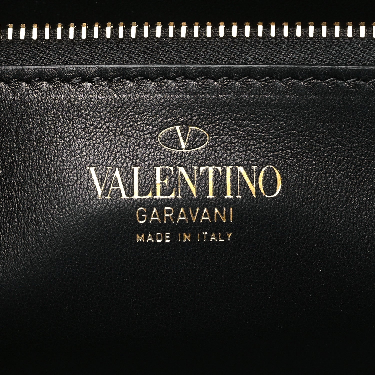 Valentino Garavani Nappa Stud Sign Shoulder Bag Black 6 of 9