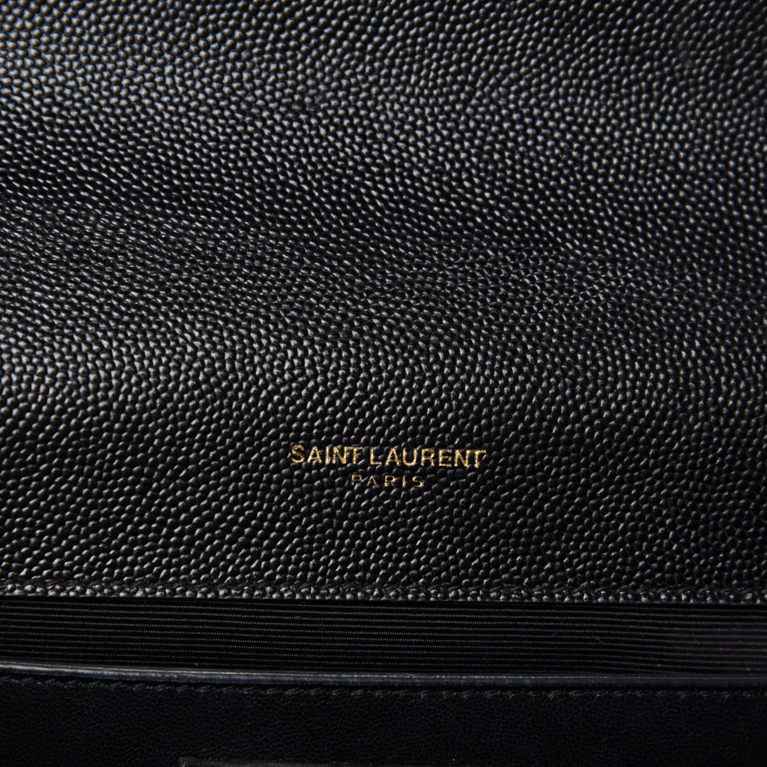 Saint Laurent Grain De Poudre Medium Classic Monogram Kate Satchel Black 9 of 11