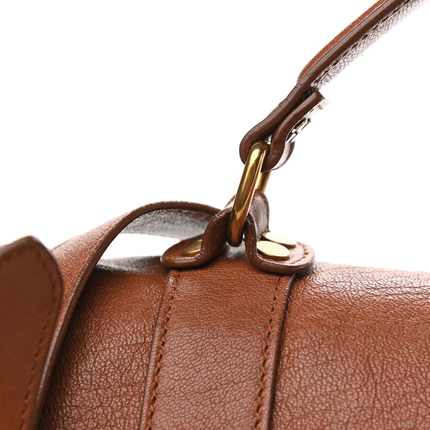 Lambskin Large PS1 Satchel Saddle