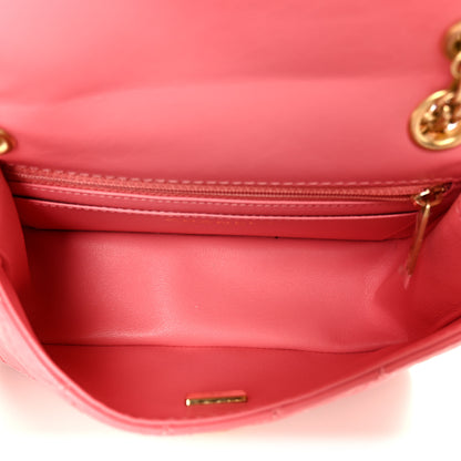 Chanel Aged Calfskin Quilted 2.55 Reissue Mini Flap Pink 5 of 12